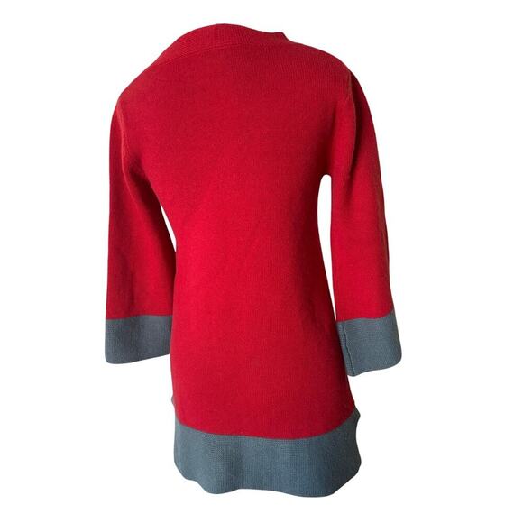 Claudia Nicole 100% Cashmere Two-Toned Sweater - Picture 2 of 4